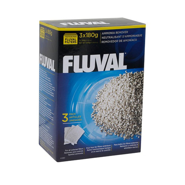 Fluval Ammonia Remover 540g 3 x 180g Bags 1