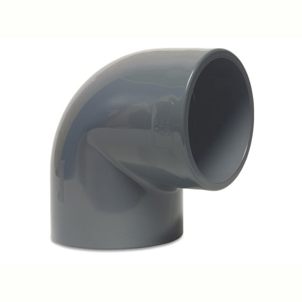 Pvc Imperial Pressure Pipe 90 Degree Elbow Bend Plain | CD Aquatics